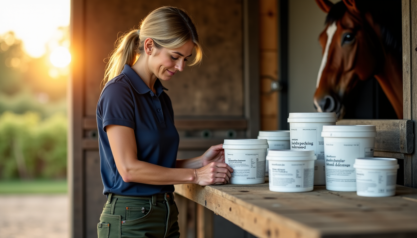 Comment choisir un complément pour les articulations du cheval ?