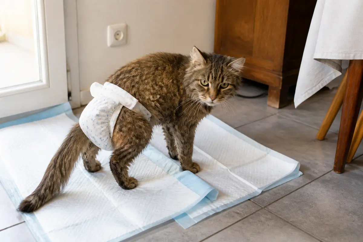 Chat incontinent : Quelles solutions pour gérer cette condition ?