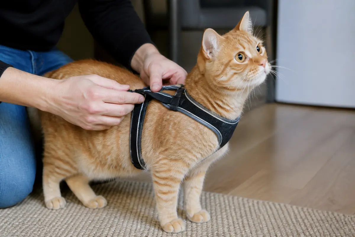 Comment installer un harnais pour chat : Guide pratique ?